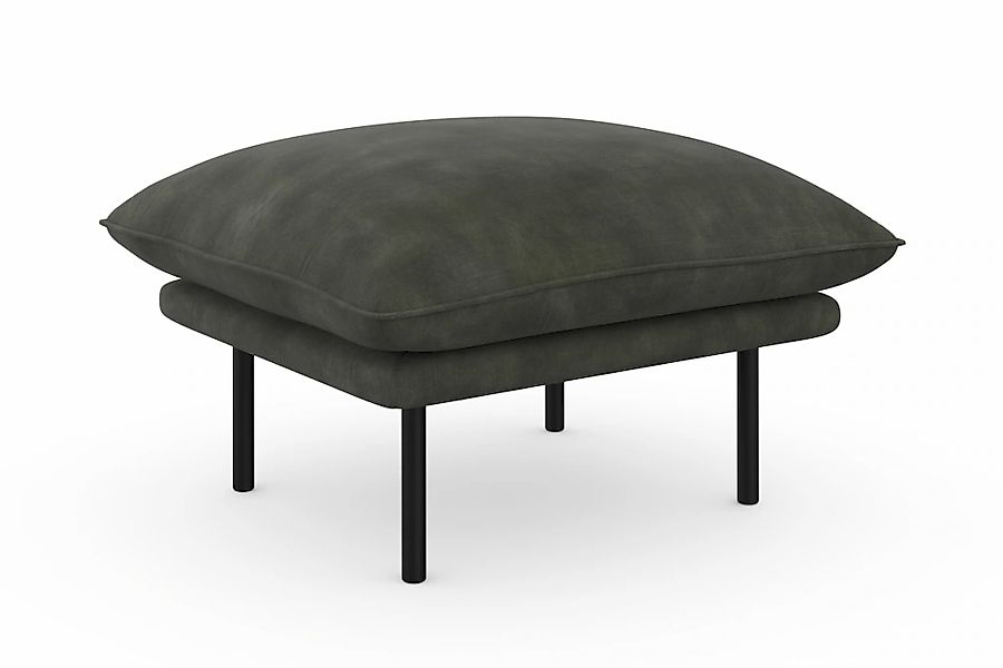 OTTO home Polsterhocker "Stine" Besonderes Design durch Kissenoptik und Ked günstig online kaufen