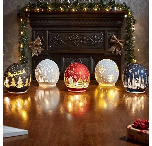 Smart Garden Weihnachtsszene WonderGlobe - Elegante LED Glasdekoration, 11 günstig online kaufen