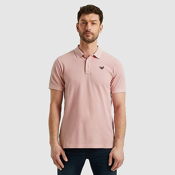 PME LEGEND Poloshirt Short sleeve polo garment dyed pique mit Logo Stickere günstig online kaufen