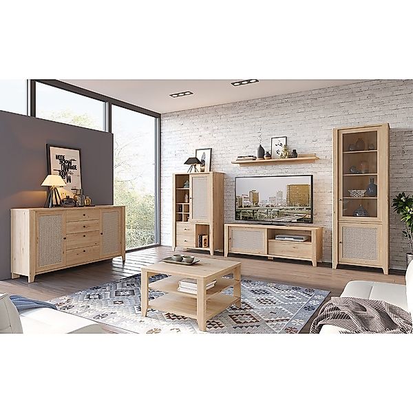 Lomadox Wohnzimmer-Set CREMONA-129, (Mega-Spar-Set, 6-St., 6-tlg), günstig online kaufen