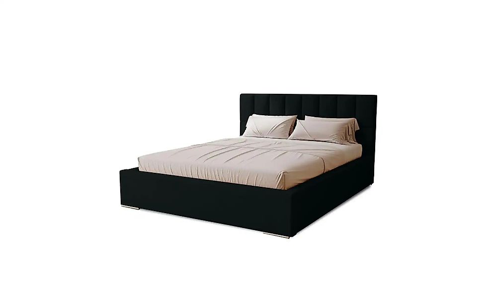 Polsterbett mit Stauraum Draven ¦ schwarz ¦ Maße (cm): B: 135 H: 100 Betten günstig online kaufen