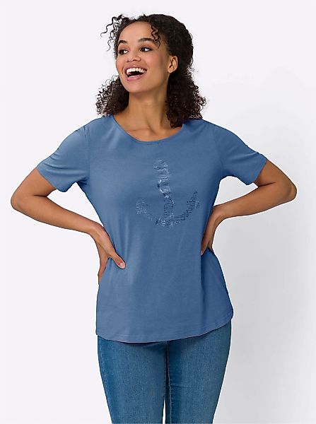 Classic Basics Kurzarmshirt "Shirt" 1 Stk. tlg. günstig online kaufen