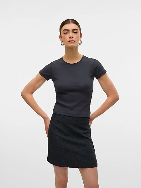 Vero Moda "VMCHLOE SS SHORT TOP JRS NOOS" Baumwollmischung günstig online kaufen