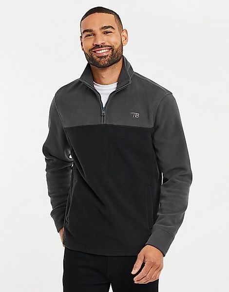 Threadbare Fleecepullover (1-tlg) mit Reißverschluss am Ausschnitt günstig online kaufen