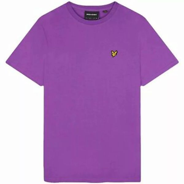 Lyle & Scott  T-Shirts & Poloshirts TS400VOG PLAIN T-SHIRT-X155 CARD PURPLE günstig online kaufen