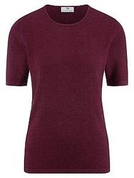 Rundhals-Pullover aus Seide Kaschmir Peter Hahn Seide/Kaschmir lila günstig online kaufen