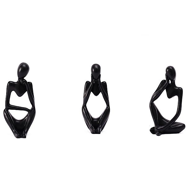 SIKAINI Skulptur (Kunstobjekte,3 Stück abstrakte Kunstfiguren, günstig online kaufen
