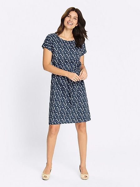 Sieh an! Jerseykleid Jersey-Kleid Kurzarm günstig online kaufen