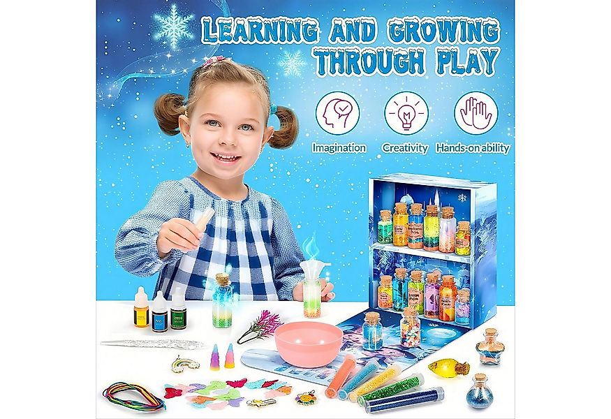 POPOLIC Kreativset Zaubertrank Set Kinder, Spielzeug ab 6 7 8 9 10 Jahre Mä günstig online kaufen