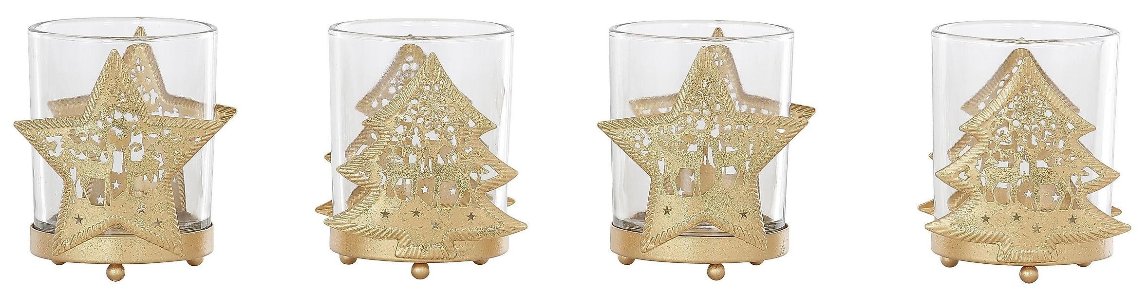 CHRISTMAS GOODS by Inge Teelichthalter Weihnachtsdeko günstig online kaufen