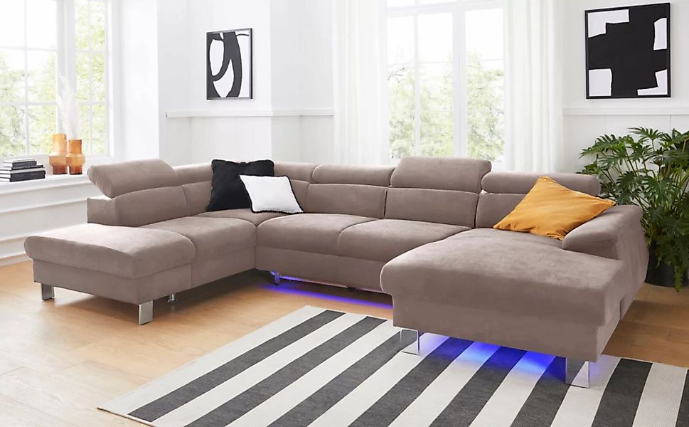 COTTA Polstergarnitur "Komaris U-Form", (Set), Set bestehend aus: Wohnlands günstig online kaufen