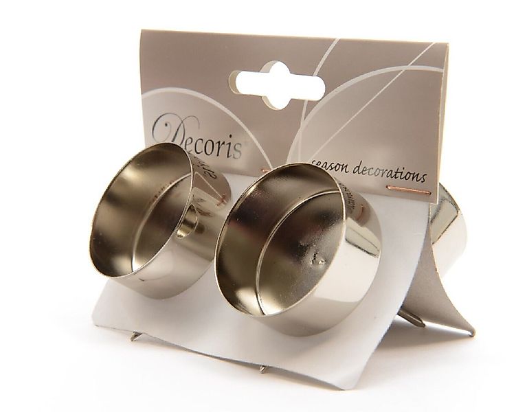 Kaemingk Kerzenhalter Adventskranzkerzenhalter Metall Ø 4,2 günstig online kaufen