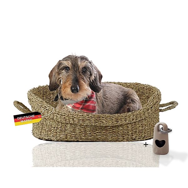 Rohrschneider Tierbett Hundebett Seegras Tierkorb mit günstig online kaufen