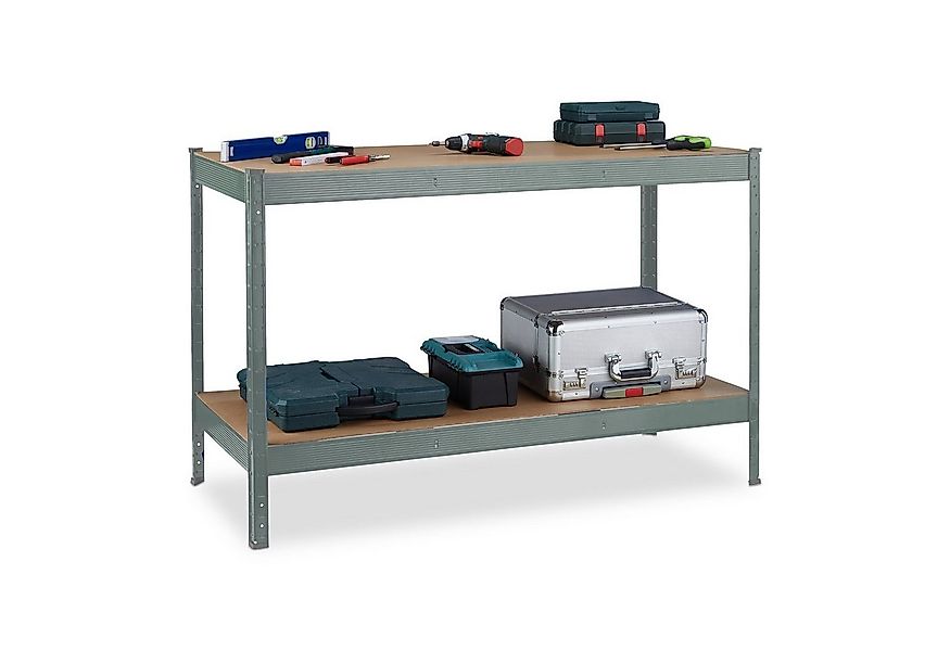 relaxdays Werkbank für Werkstatt günstig online kaufen