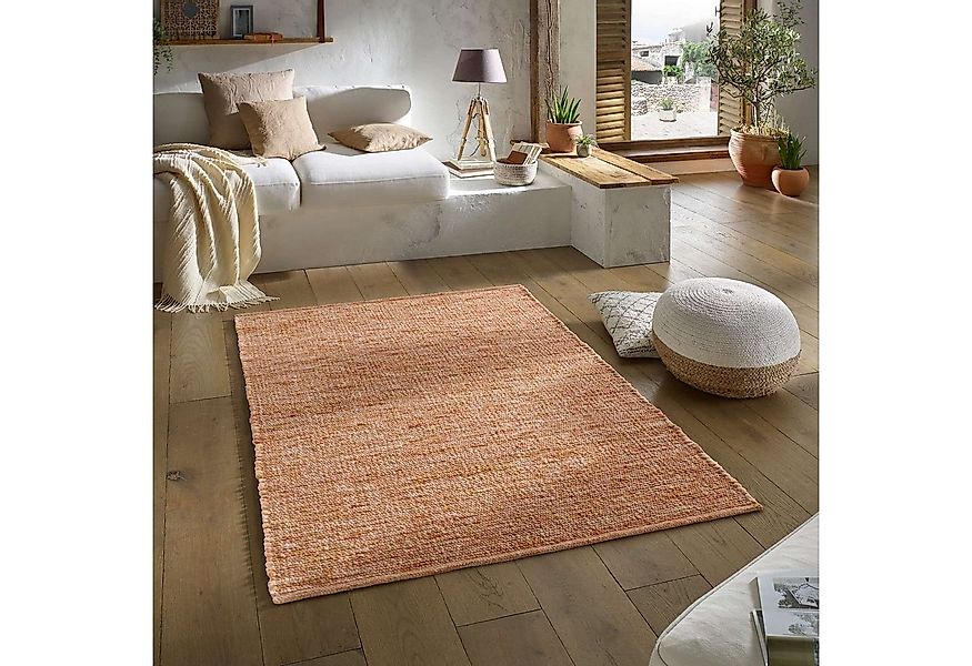 TaraCarpet Wollteppich TaraCarpet Handwebteppich Malmoe Fashion, rechteckig günstig online kaufen