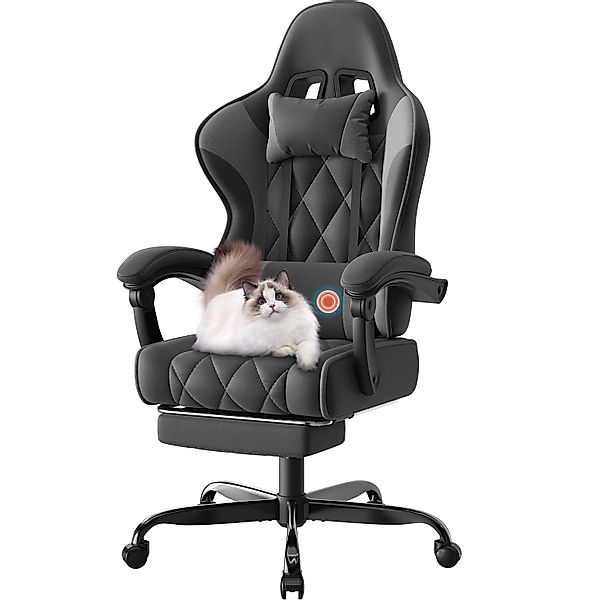 HOMALL Gaming-Stuhl Massage-Bürostuhl aus Stoff mit günstig online kaufen