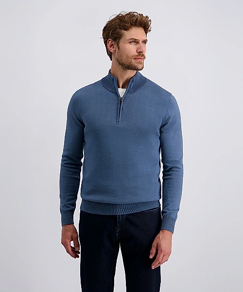 Pierre Cardin Strickpullover, mit Troyer Kragen günstig online kaufen