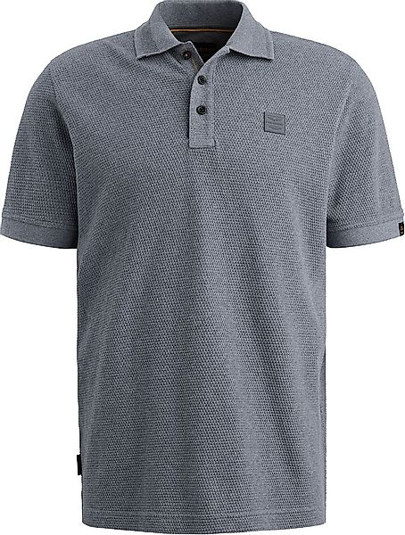PME Legend Poloshirt Popcorn Jersey Blau - Größe XL günstig online kaufen