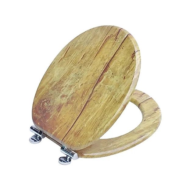 SINOBATH WC Sitz Mit Absenkautomatik MDF Holzkern H042 günstig online kaufen