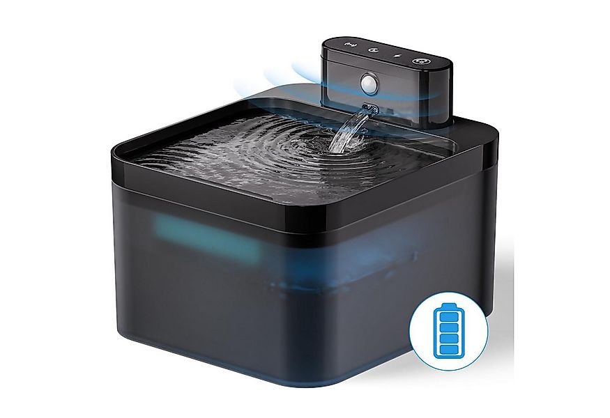 Ledander Trinkbrunnen Trinkbrunnen katzenbrunnenSilent Kabelloser Automatis günstig online kaufen
