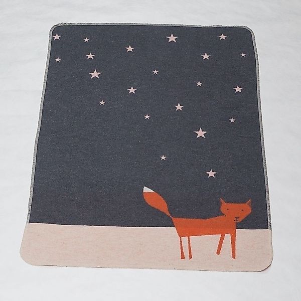 Babydecke Juwel 'Fuchs unter Sternen' 70 günstig online kaufen