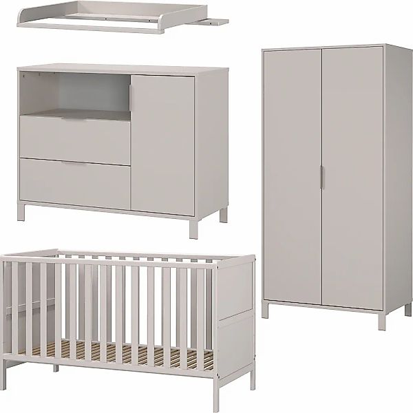 GERMANIA Babymöbel-Set "GW-Alkmaar", (4 tlg.), mit mitwachsendem Kinderbett günstig online kaufen