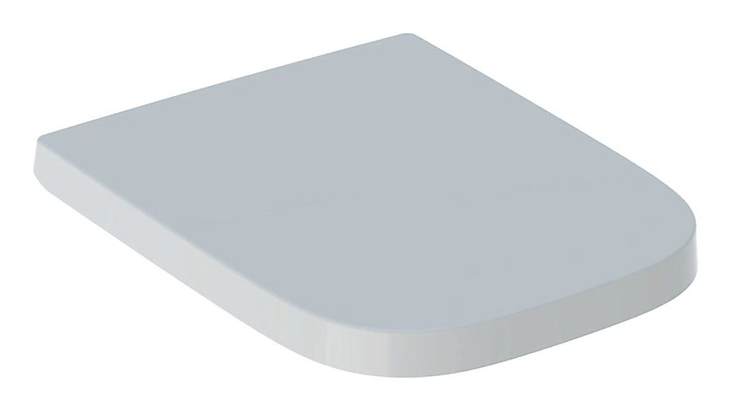 GEBERIT WC-Sitz Renova Plan, Teilgeschlossene Form eckig mit Absenkautomati günstig online kaufen
