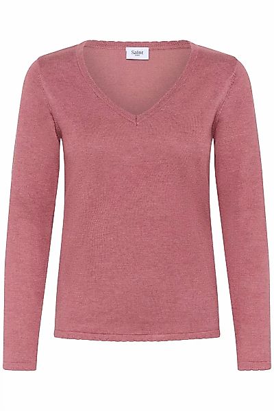 Saint Tropez Strickpullover "MilaSZ LS V-Neck Pullover" günstig online kaufen