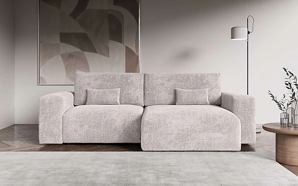 OTTO home Ecksofa »MATTS Schlafsofa mit Bettkasten, Maße B/T/H: 265/159/89 günstig online kaufen