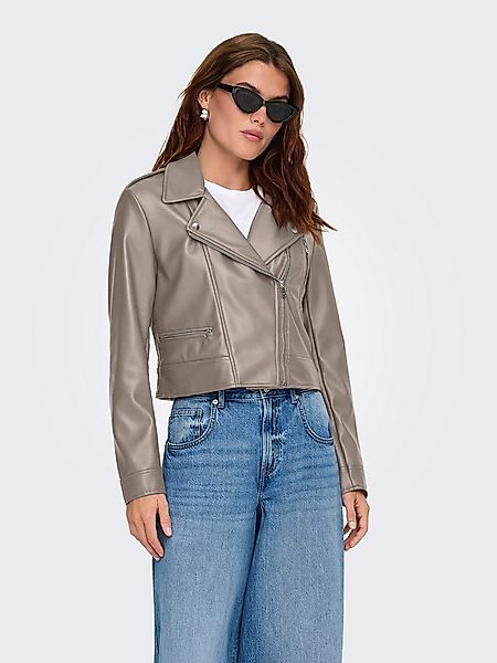 ONLY Lederimitatjacke ONLCARMEN FAUX LEATHER BIKER CC OTW mit asymmetrische günstig online kaufen