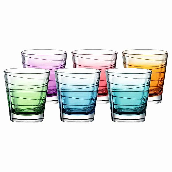 LEONARDO Glas "Trinkgläser Vario Struttura 250 ml 6er Set" günstig online kaufen