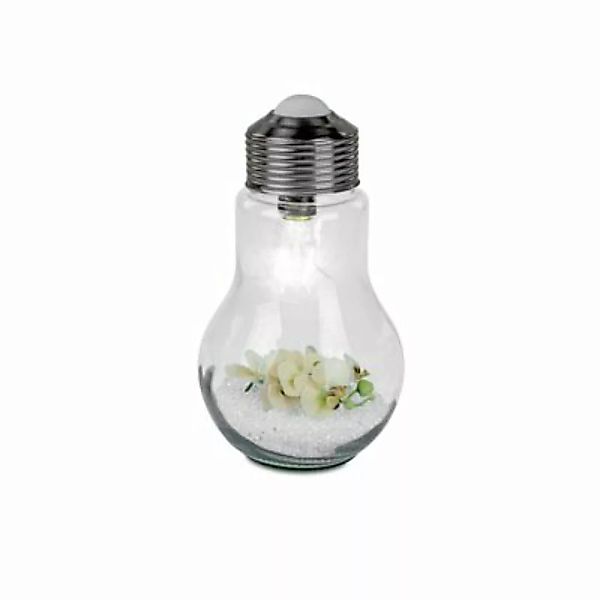 Deko Glühbirne 30 cm mit LED Licht transparent günstig online kaufen