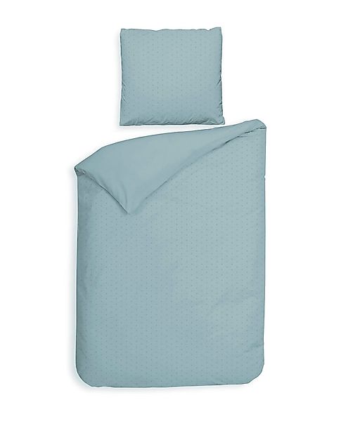 Heckett & Lane Bettwäsche "Punto" 2 Stk. gepunktet, 100% Baumwolle ab 135x2 günstig online kaufen
