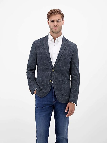 LERROS Jerseysakko "LERROS Herren Jerseyblazer, kariert" günstig online kaufen