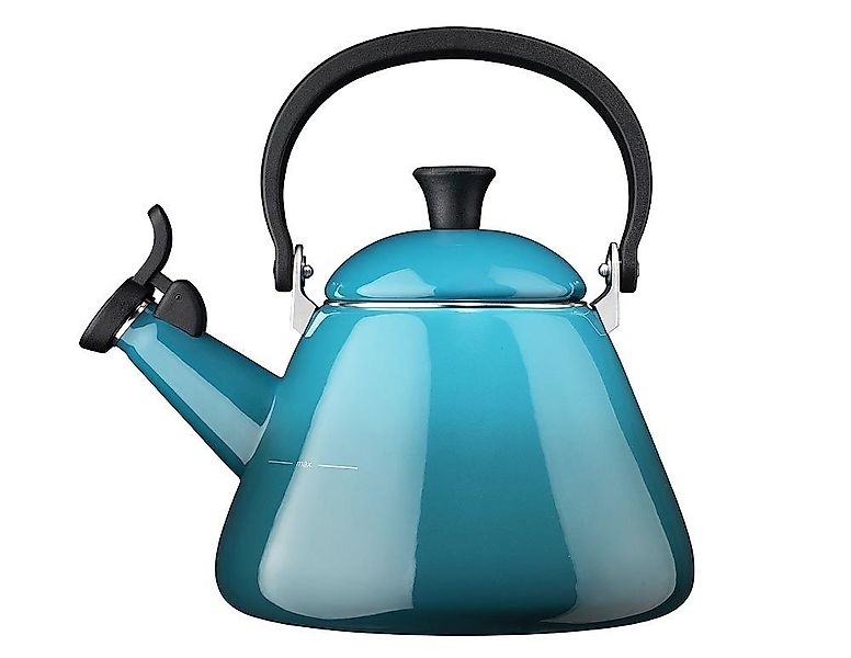 Le Creuset Wasserkessel Kone Deep Teal 1,6L günstig online kaufen