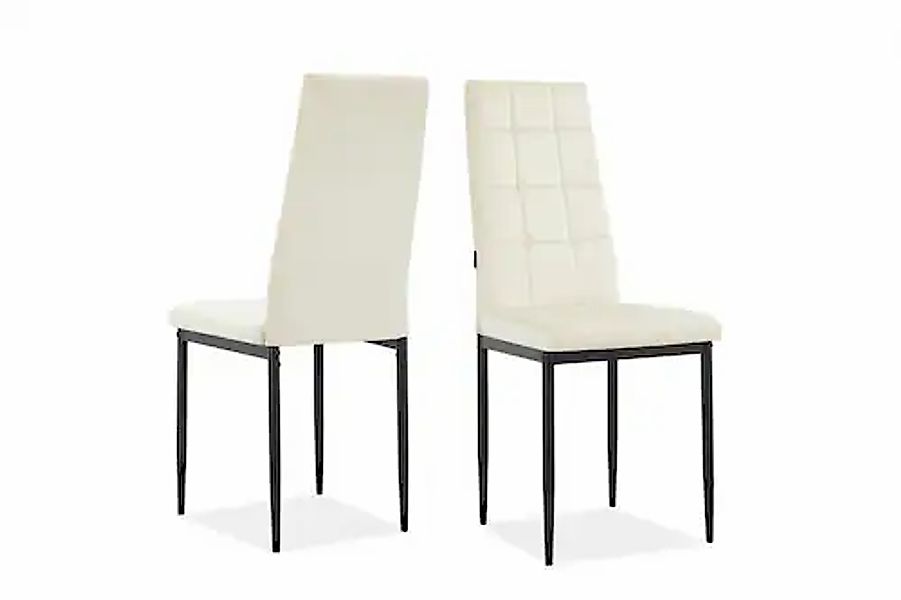 INOSIGN Esszimmerstuhl »Moana«, (Set), 2 St., Samtvelours, Mit Steppung günstig online kaufen