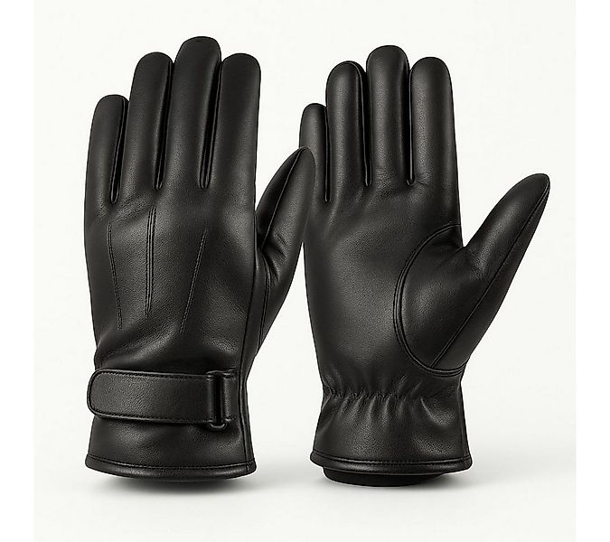 ZUKUNFTSENKEL Lederhandschuhe Echtleder Handschuhe Herren (Warm, winddicht günstig online kaufen