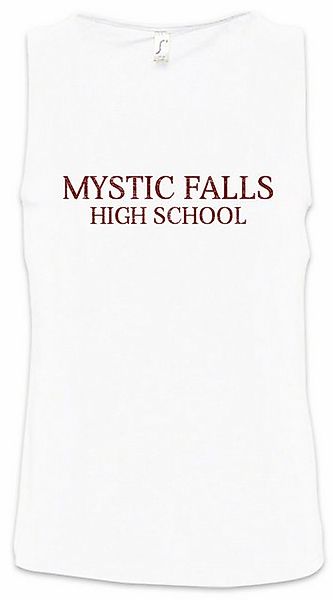 Urban Backwoods Tanktop Mystic Falls High School Ärmelloses T-Shirt Vampire günstig online kaufen