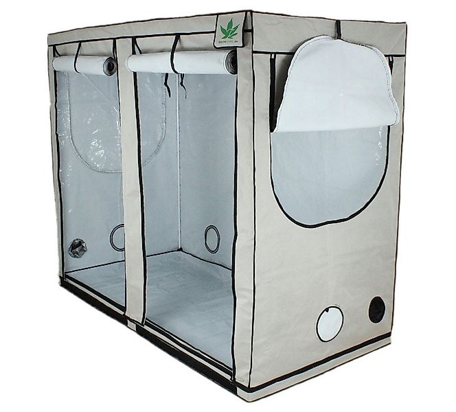 Growbird Gewächshaus Growbird Growbox 240x120x200 cm, Indoor Growzelt günstig online kaufen