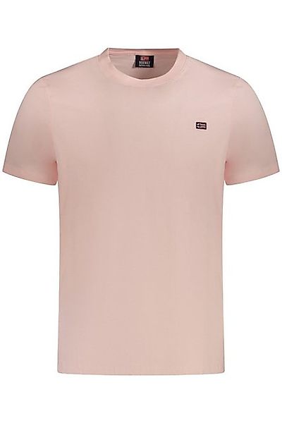 NORWAY 1963 T-Shirt Rosa Herren T-Shirt mit Rundhals und Applikation - günstig online kaufen