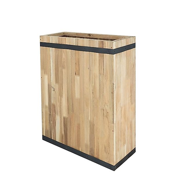 Pflanzwerk® Pflanzkübel Divider - Akazien Holz - 72 cm x 60 cm x 25 cm günstig online kaufen