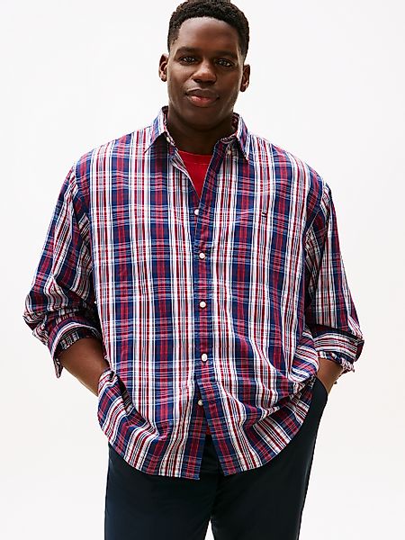 Tommy Hilfiger Big & Tall Langarmhemd "BT - FLEX POP MEDIUM CHECK" regular günstig online kaufen