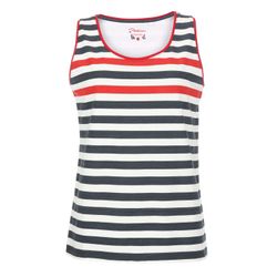 modAS Rundhalsshirt Damen Top Blockstreifen - günstig online kaufen