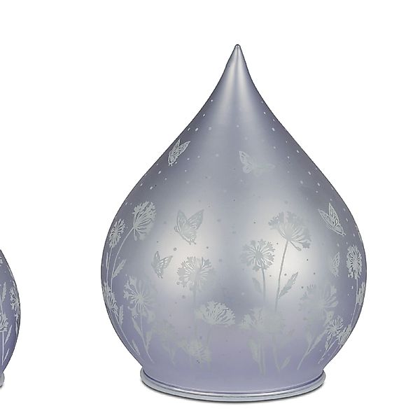 formano Nachttischlampe Blumenwiese, mit Timerfunktion, Lila, günstig online kaufen