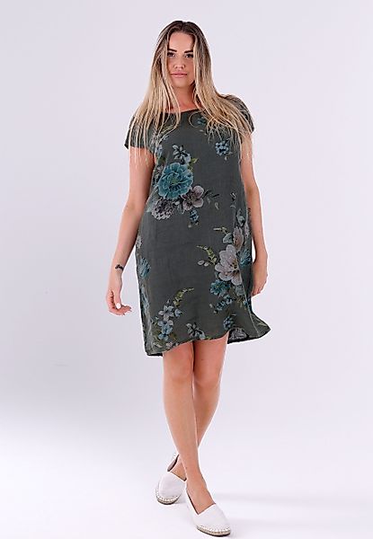 YC Fashion & Style Sommerkleid Leinenkleid günstig online kaufen