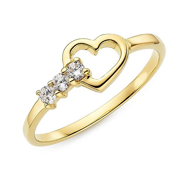 Aniston JEWELRY & WATCHES Fingerring Schmuck Geschenk Silbering mit Herzche günstig online kaufen