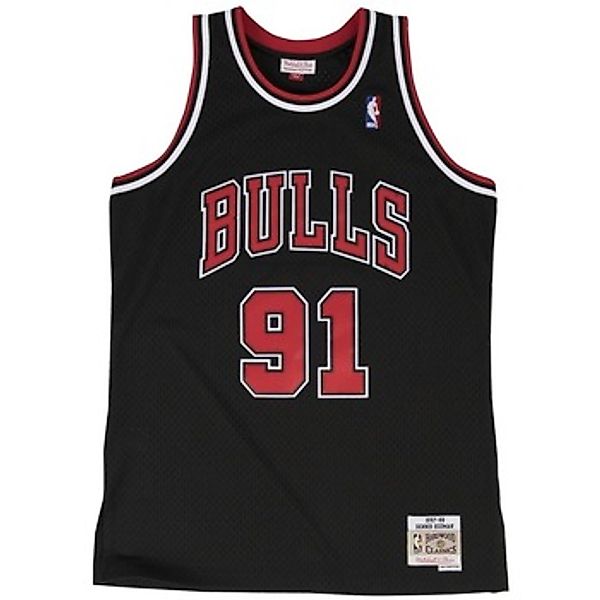 Mitchell And Ness  Tank Top Maillot NBA Chicago Bulls Dennis Rodman günstig online kaufen