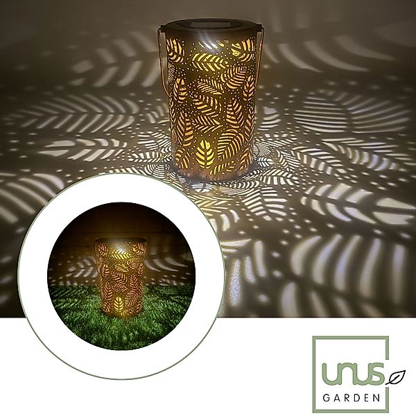 UNUS GARDEN LED Solarleuchte Solar-Laterne, Lichteffekt günstig online kaufen