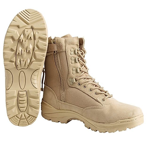 Mil-Tec Army Tactical Boot mit Zipper Stiefel günstig online kaufen