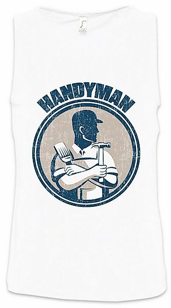 Urban Backwoods Tanktop Handyman II Ärmelloses T-Shirt Handwerk Handwerker günstig online kaufen